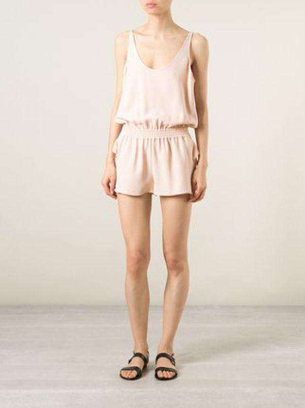 STELLA MCCARTNEY DRAPED ROMPER PLAYSUIT IT 40 UK 8