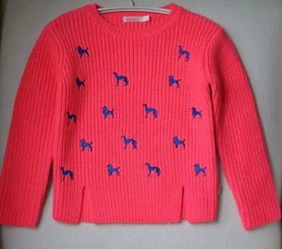 BILLIEBLUSH GIRLS NEON PINK SWEATER 3 YEARS