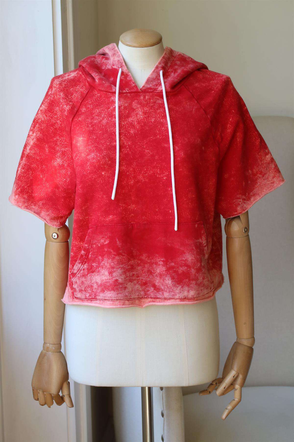 COTTON CITIZEN MILAN CUTOFF HOODIE SMALL