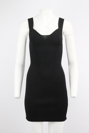 AZ FACTORY STRETCH KNIT MINI DRESS SMALL