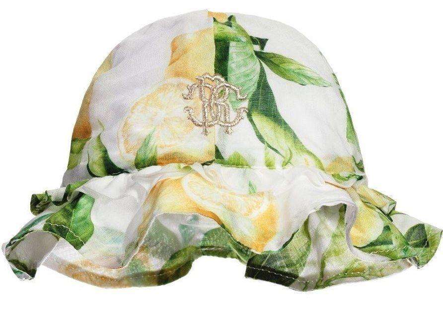 ROBERTO CAVALLI BABY LEMON PRINT HAT 12-24 MONTHS