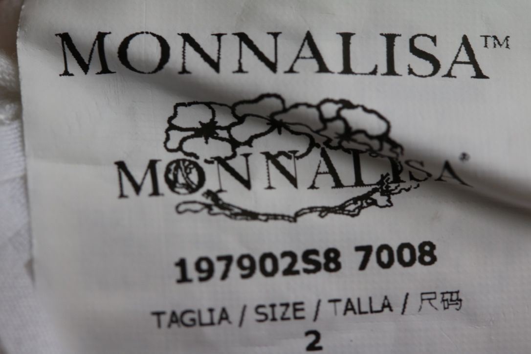 MONNALISA BABY GIRLS TROPICAL DRESS 2 YEARS