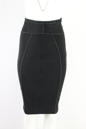 TOM FORD MESH AND JERSEY SKIRT IT 36 UK 4