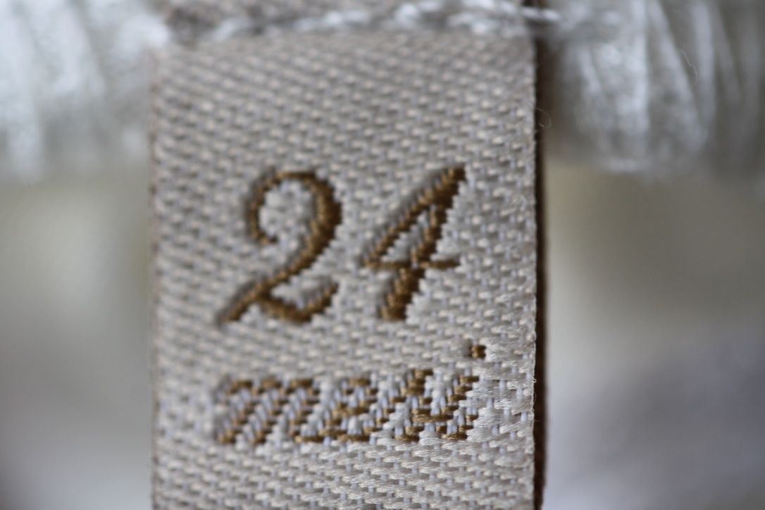 LA STUPENDERIA BABY IVORY VELVET SPOTTED DRESS 24 MONTHS