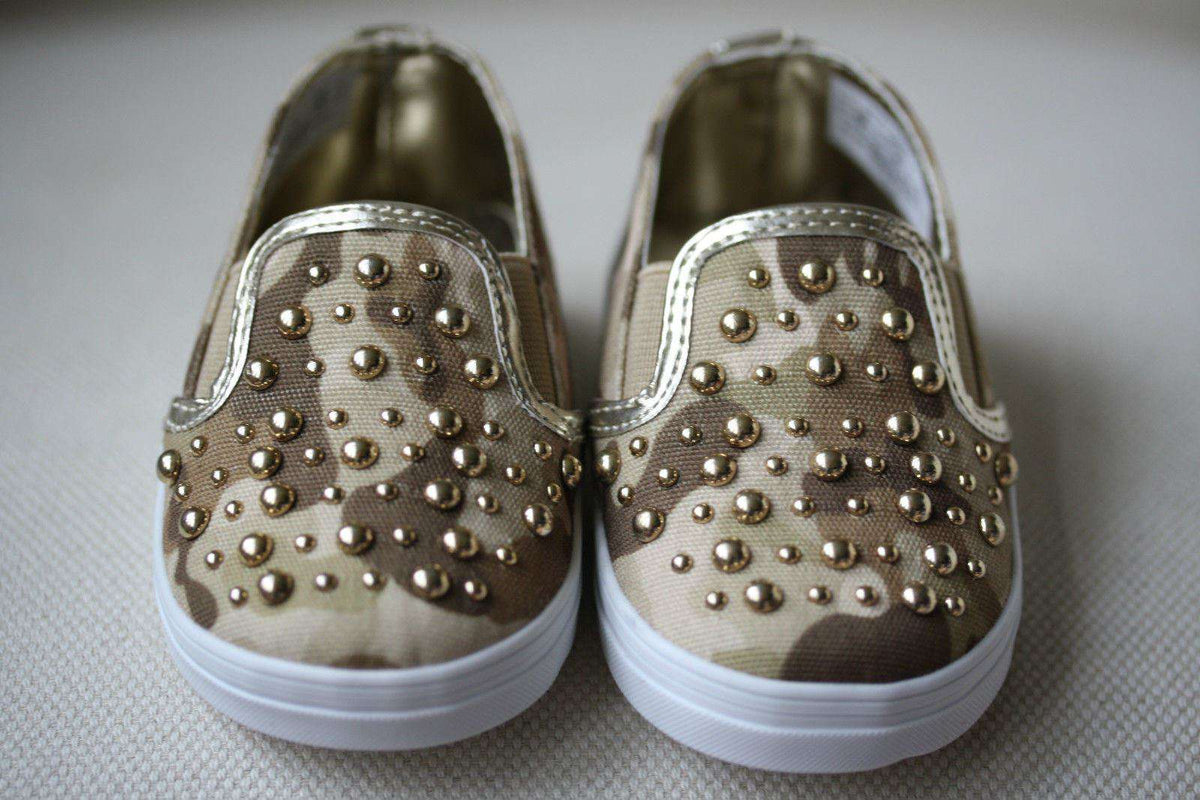 STUART WEITZMAN BABY NUGGETS CAMOUFLAGE SHOES EU 18.5 US 3 UK 2.5