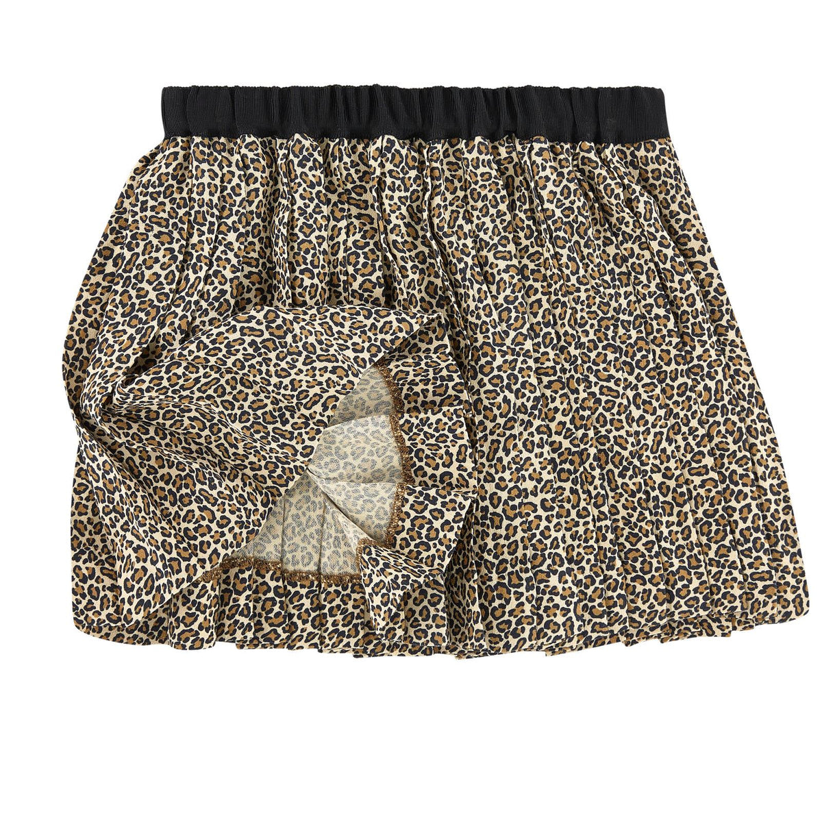 BONPOINT GIRLS LEOPARD PRINT SKIRT 4 YEARS