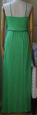 MELISSA ODABASH COVERUP GREEN ZOE KAFTAN MAXI DRESS SMALL