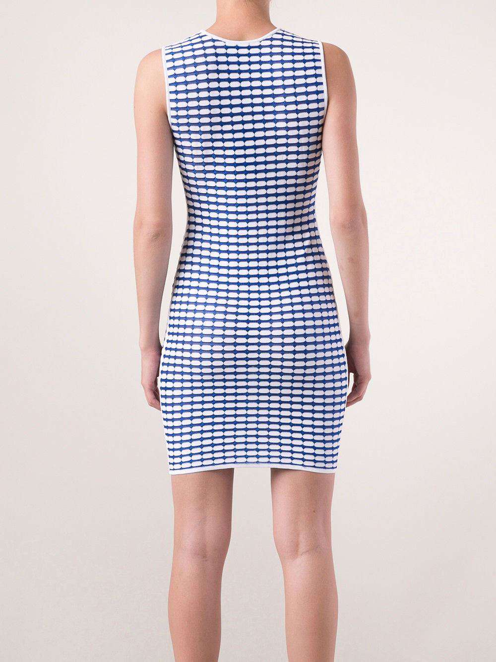 ALEXANDER WANG OPTIC TANK DRESS XS