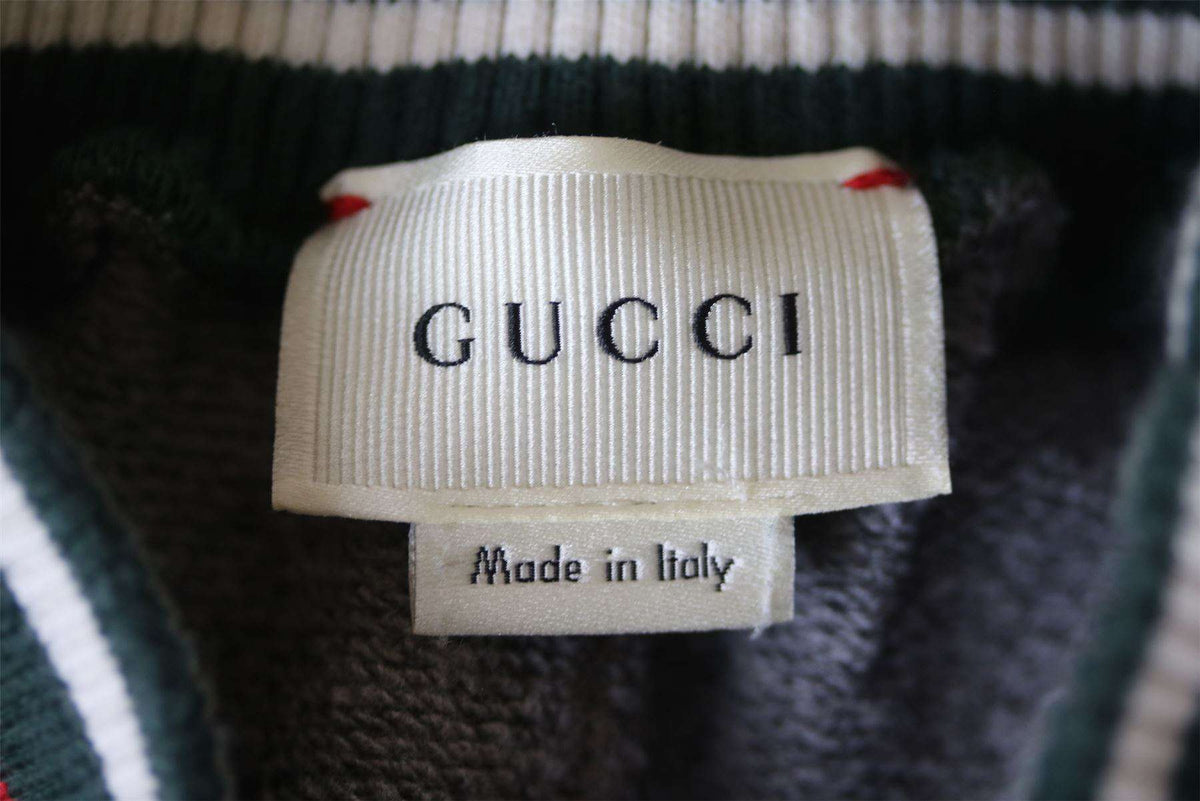 GUCCI BABY BOYS GREY JERSEY SHORTS 12-18 MONTHS