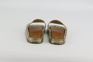 MINI MELISSA KIDS GIRLS GLITTER JELLY SLIDES EU 31 UK 12