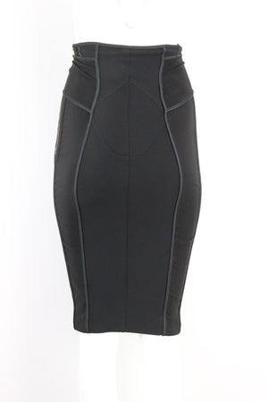 TOM FORD MESH AND JERSEY SKIRT IT 36 UK 4