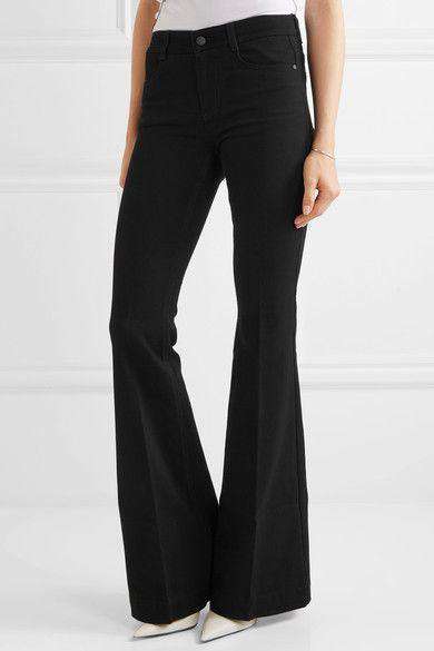 STELLA MCCARTNEY THE 70S MID-RISE FLARED JEANS W25 UK 6/8