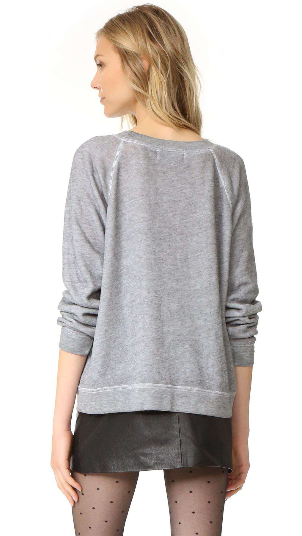 WILDFOX COUTURE I'M THE PRESENT SWEATER SMALL