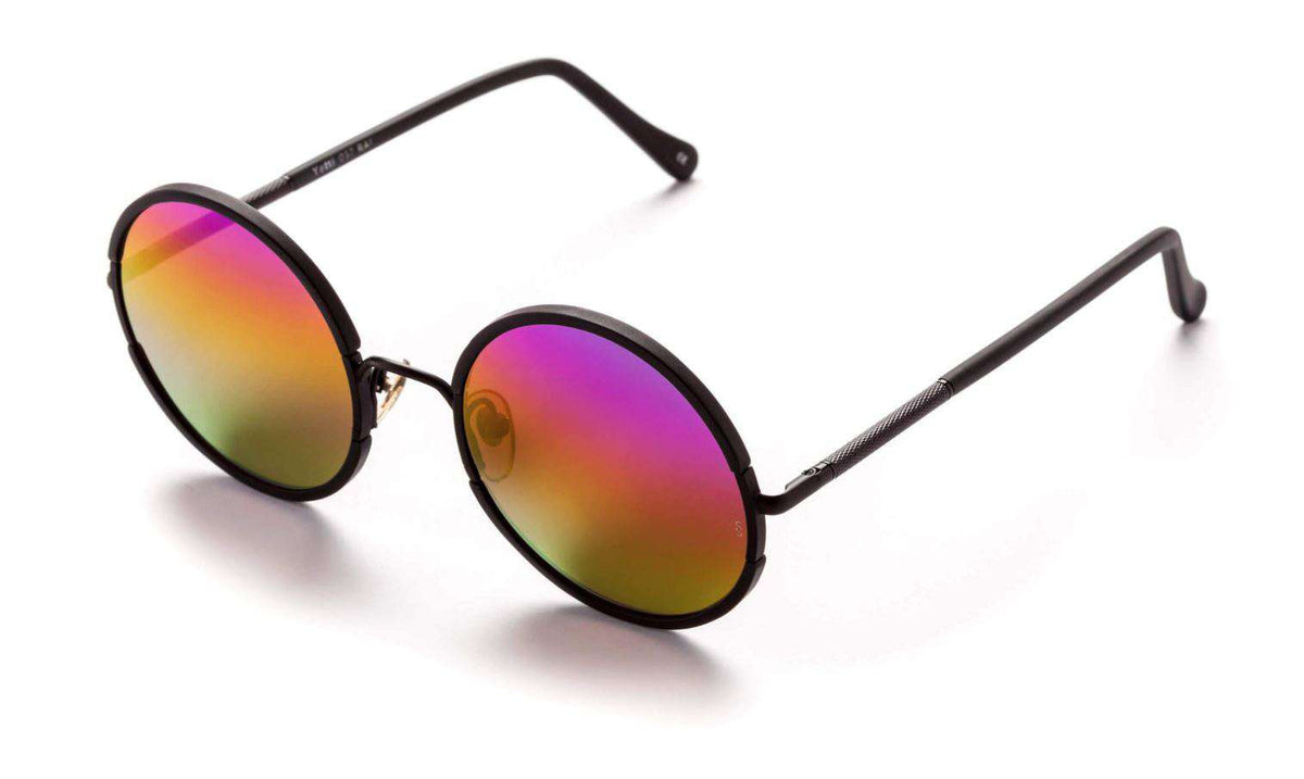 SUNDAY SOMEWHERE YETTI ROUND RAINBOW SUNGLASSES