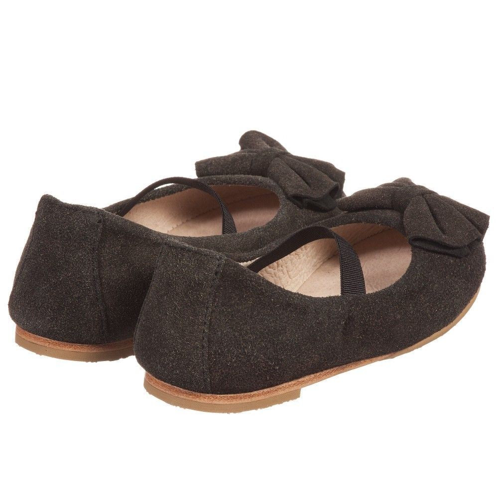 BLOCH BABY GIRLS VITTORIA BLACK SUEDE SHOES EU 22 UK 5