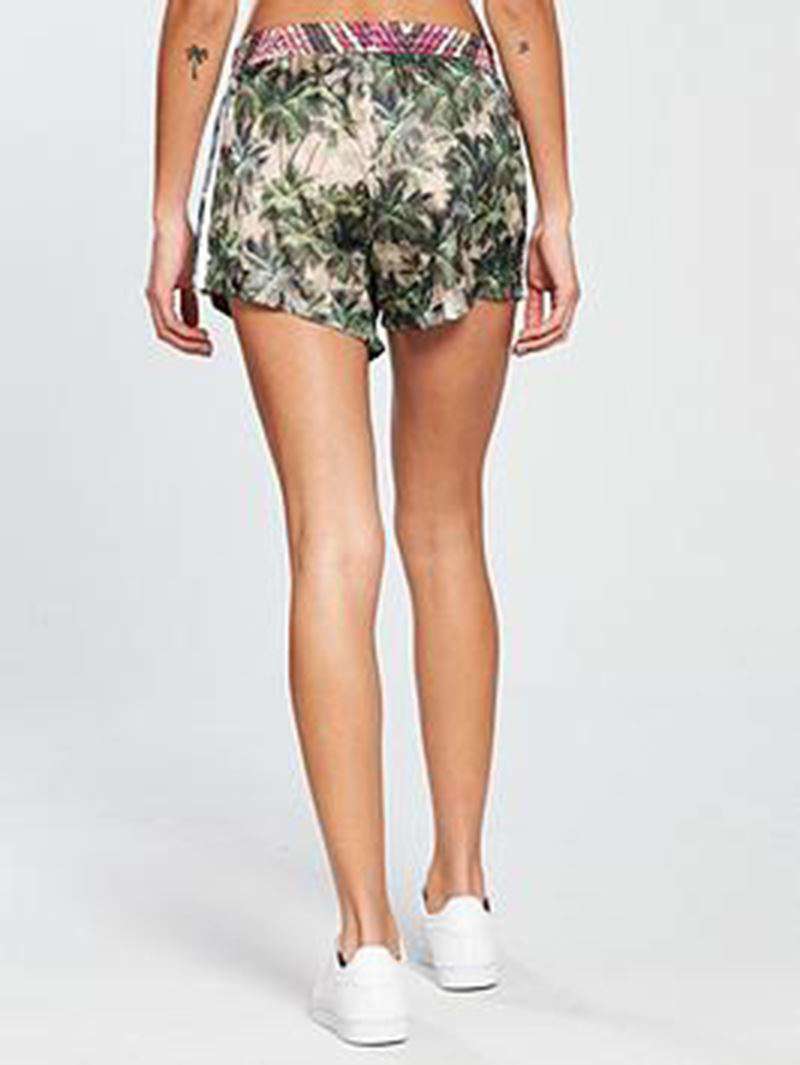 ADIDAS ORIGINALS X FARM MULTI PRINT SHORTS UK 10