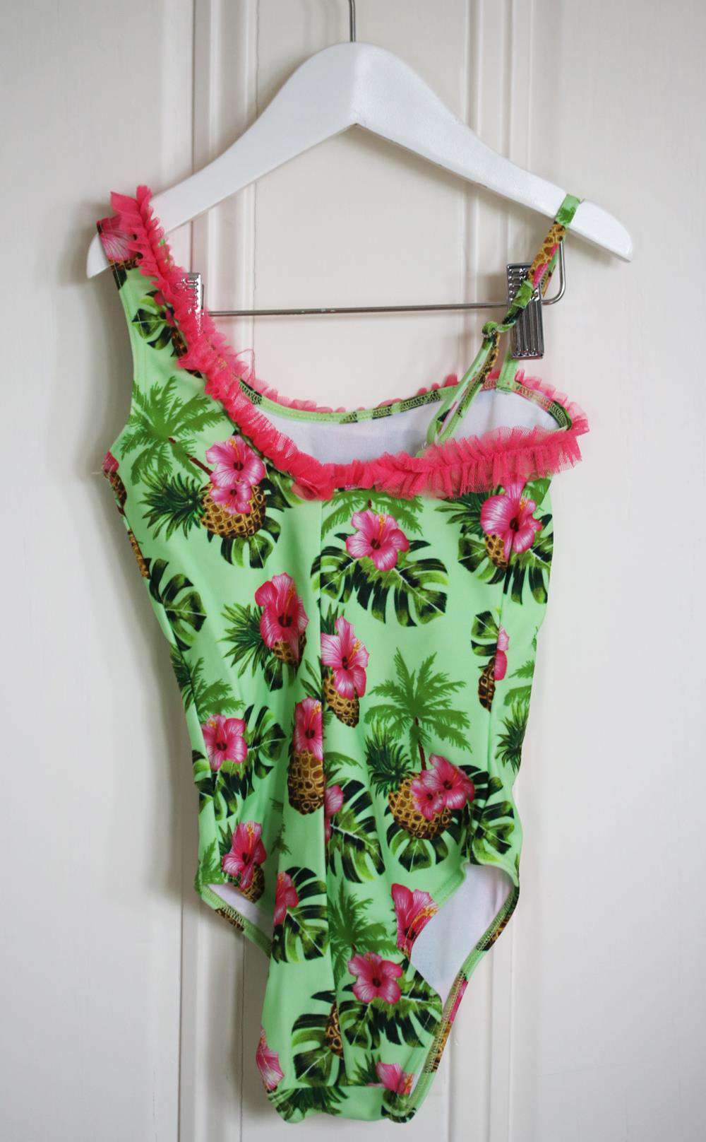 SELINI ACTION KIDS GIRLS PINEAPPLE PRINT SWIMSUIT 6 YEARS