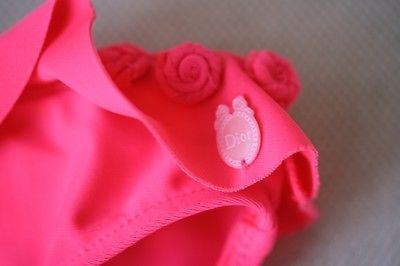 BABY DIOR PINK BIKINI BOTTOMS 3 MONTHS