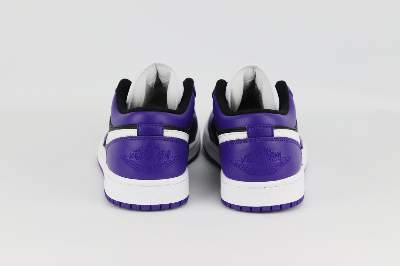 NIKE AIR JORDAN 1 LOW COURT LEATHER SNEAKERS EU 40 UK 6 US 7