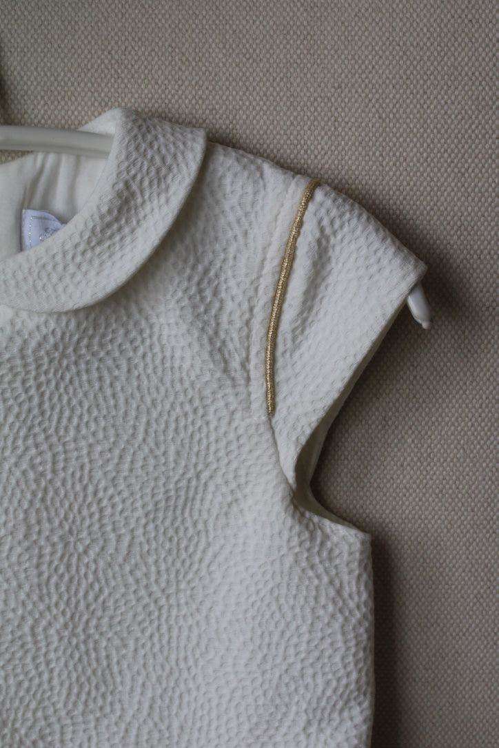 TARTINE ET CHOCOLAT BABY GIRLS IVORY DRESS 4 YEARS