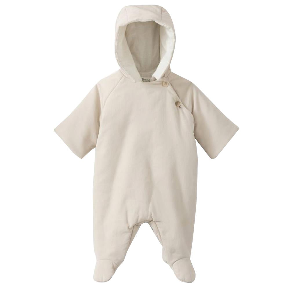 BONPOINT BABY UNISEX CORDUORY PRAMSUIT 1 MONTHS
