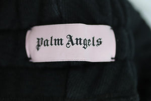PALM ANGELS MEN'S STRIPED COTTON SHORTS XLARGE