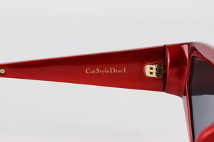 CHRISTIAN DIOR CATSTYLEDIOR1 CAT EYE ACETATE SUNGLASSES