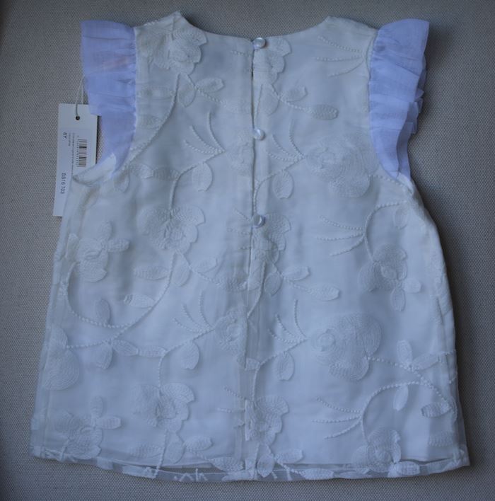 HUCKLEBONES LONDON GIRLS FLORAL BLOUSE 6 YEARS