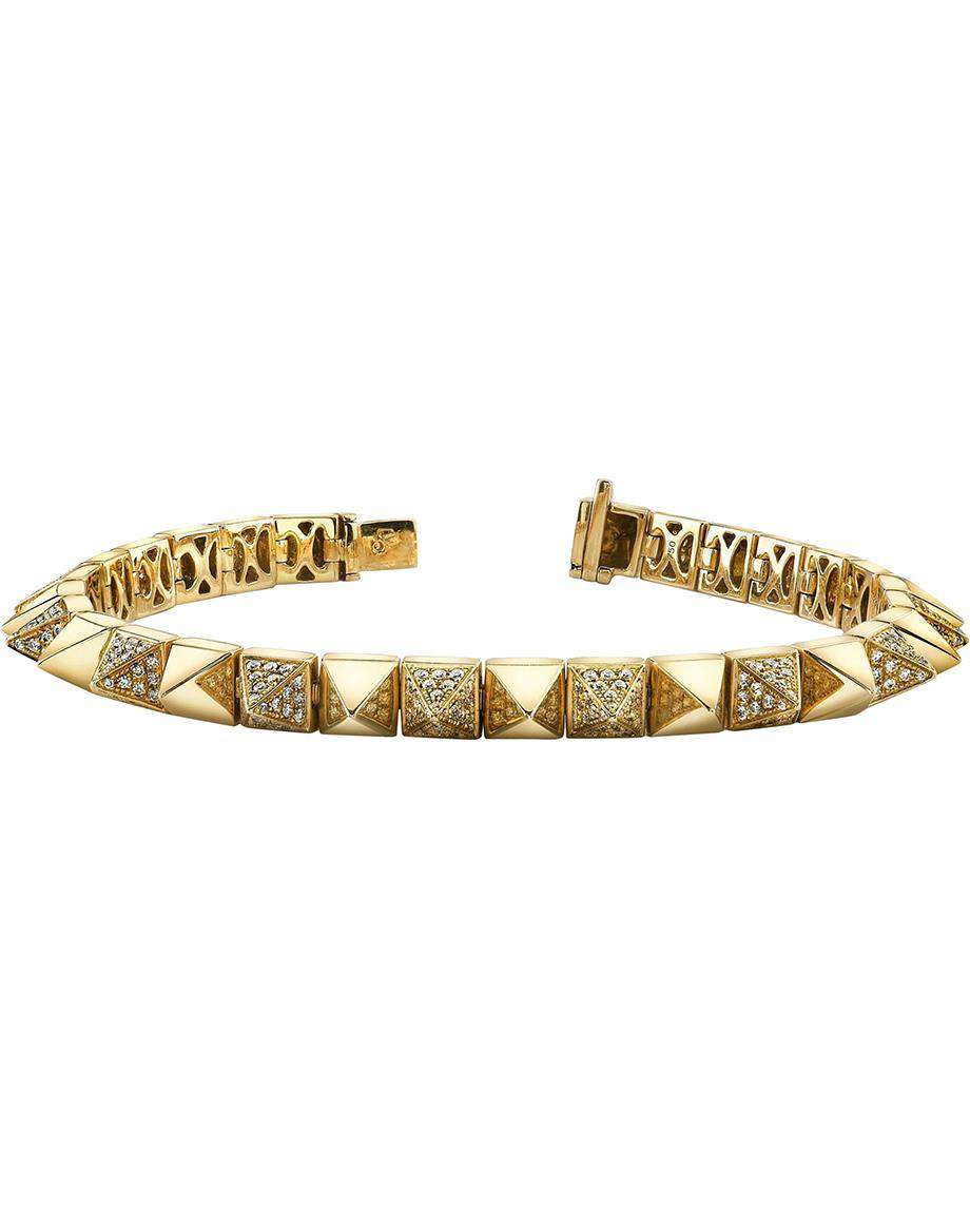 ANITA KO YELLOW GOLD DIAMOND LUXE BRACELET
