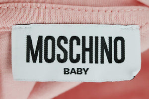 MOSCHINO BABY GIRLS COTTON T-SHIRT 18-24 MONTHS