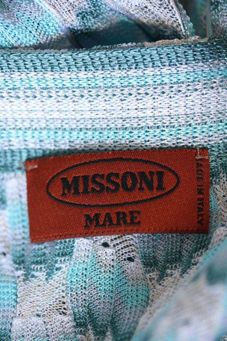 MISSONI MARE CUT OUT KAFTAN COVERUP DRESS IT 42 UK 10