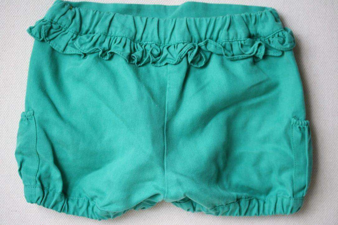 TARTINE ET CHOCOLAT KIDS BABY GREEN SHORTS 3 YEARS
