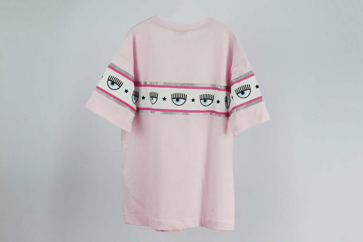 CHIARA FERRAGNI KIDS GIRLS COTTON T-SHIRT 8 YEARS