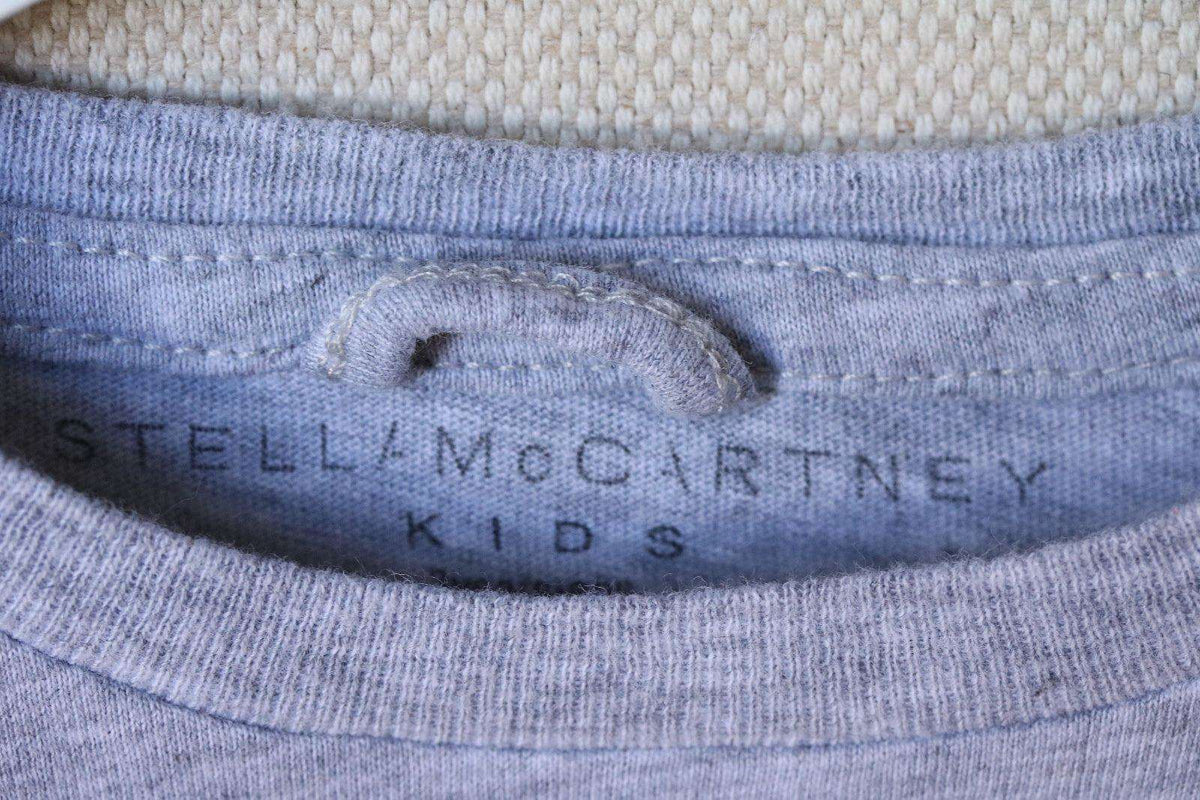 STELLA MCCARTNEY KIDS BABY GIRLS GREY ARLO FLOWERS AND ANIMALS TOP 3 YEARS