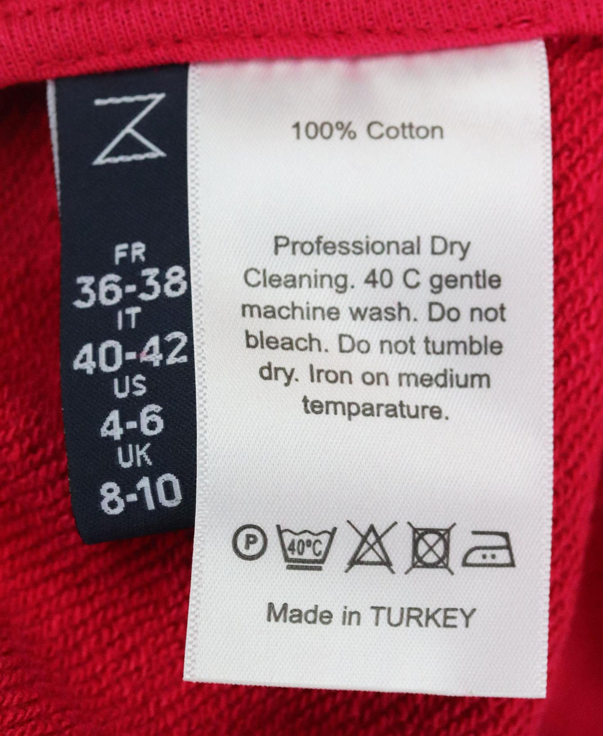 ZEYNEP ARCAY COTTON TERRY SHORTS UK 8/10