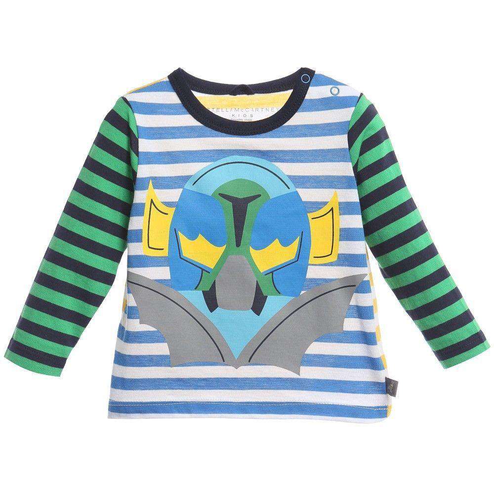 STELLA MCCARTNEY KIDS BABY GEORGIE SUPERHERO TEE T-SHIRT 9 MONTHS