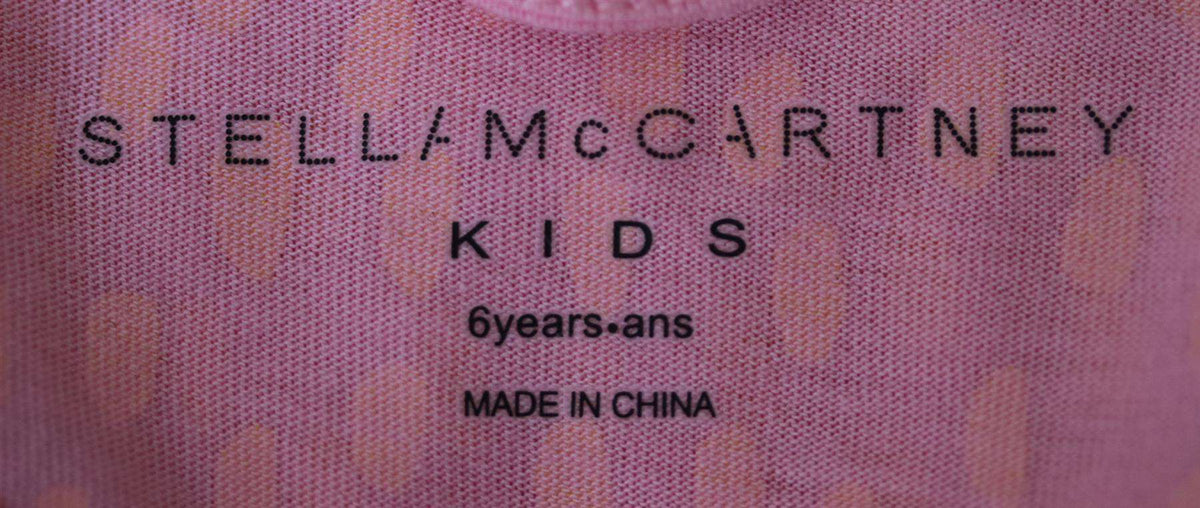 STELLA MCCARTNEY KIDS GIRLS STAR COTTON DRESS 6 YEARS