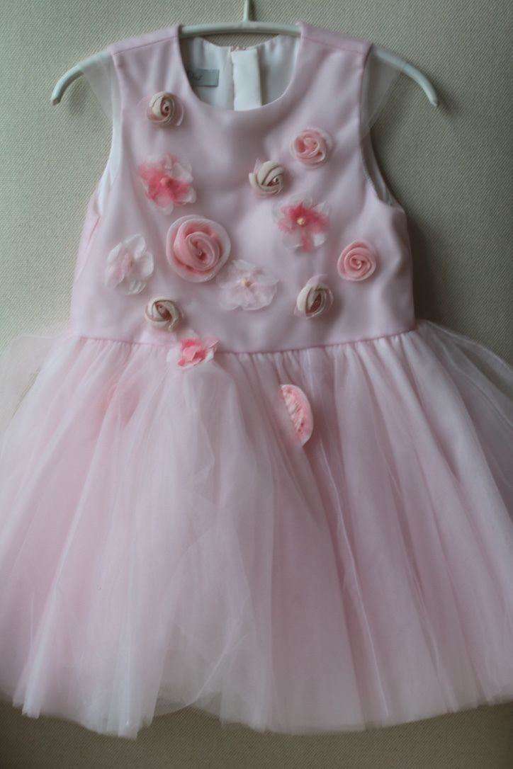 BABY DIOR GIRLS PINK TULLE DRESS 36 MONTHS