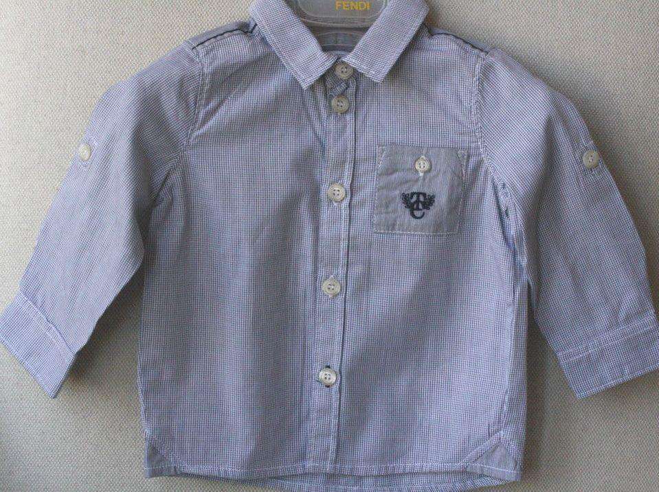 TARTINE ET CHOCOLAT BABY CHECKED SHIRT 6 MONTHS