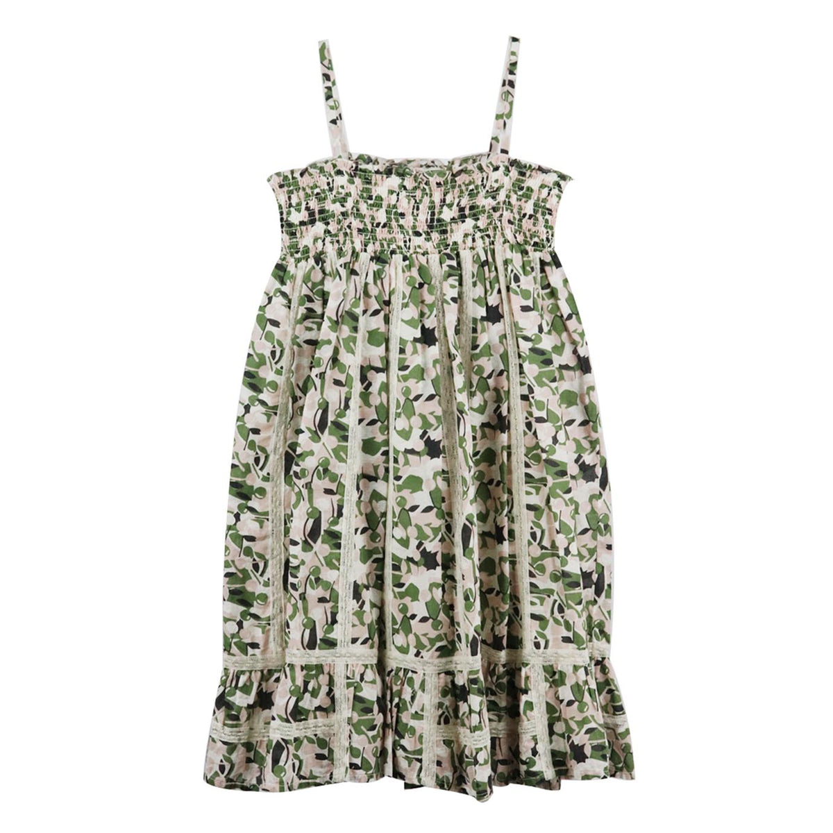 BONPOINT KIDS GIRLS PRINTED COTTON DRESS 8 YEARS