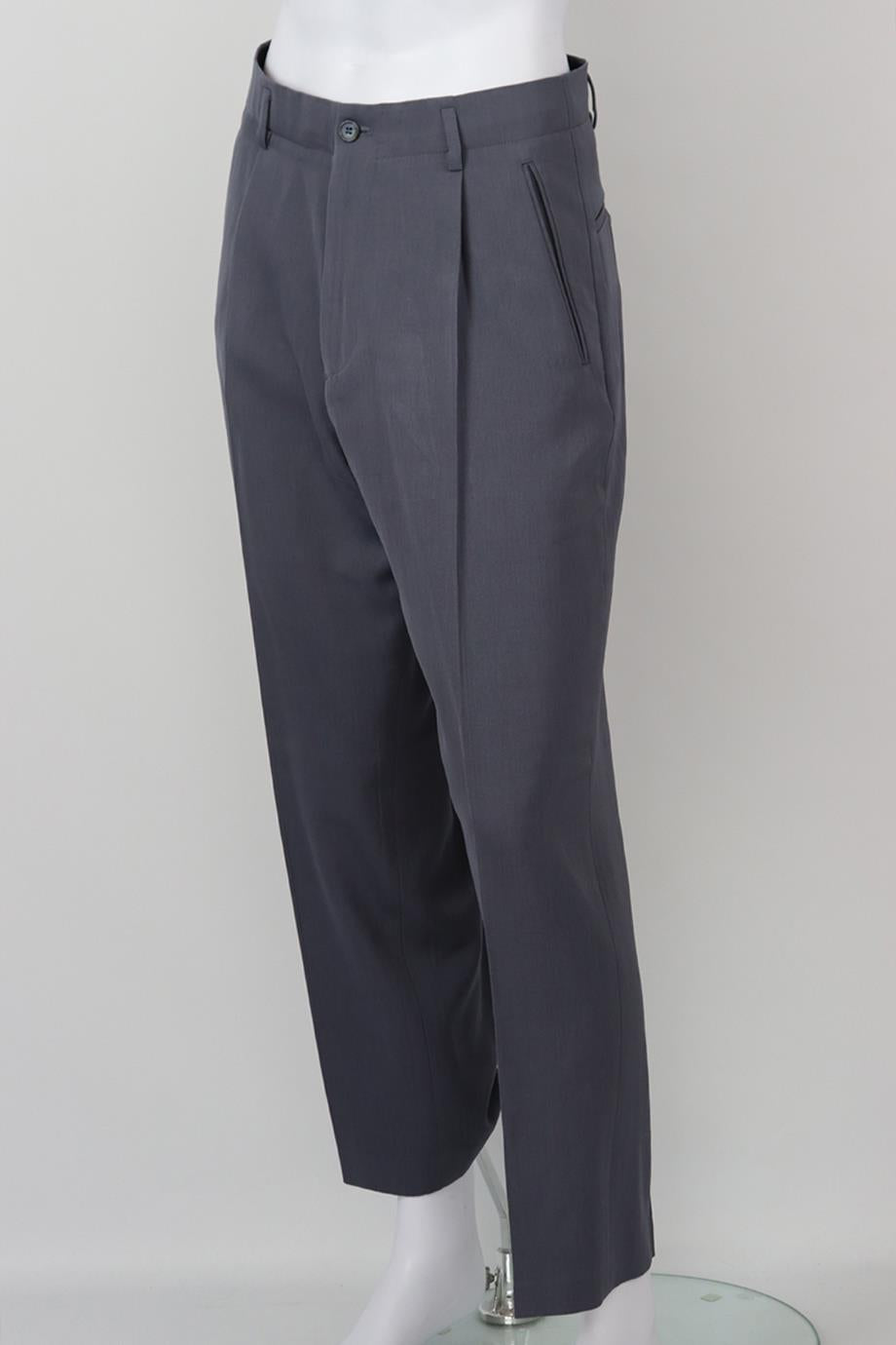 PAUL SMITH MEN'S WOOL TAPERED PANTS UK/US WAIST 30