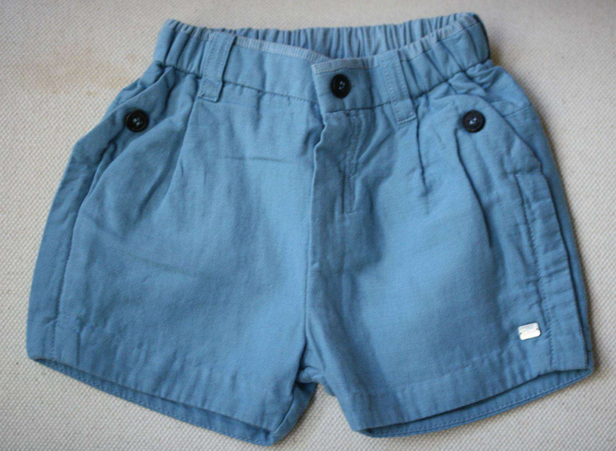 BABY DIOR BLUE SHORTS 3 MONTHS