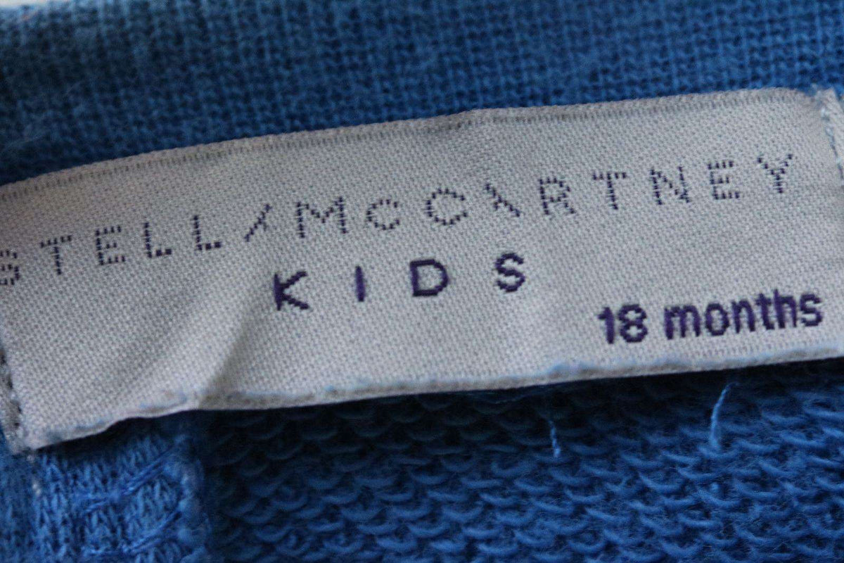 STELLA MCCARTNEY KIDS BABY BOY BLUE BILLY BEAR SWEATER 18 MONTHS