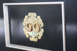 SJAE ALEXANDRE VINTAGE ASIAN CREDENZA CABINET