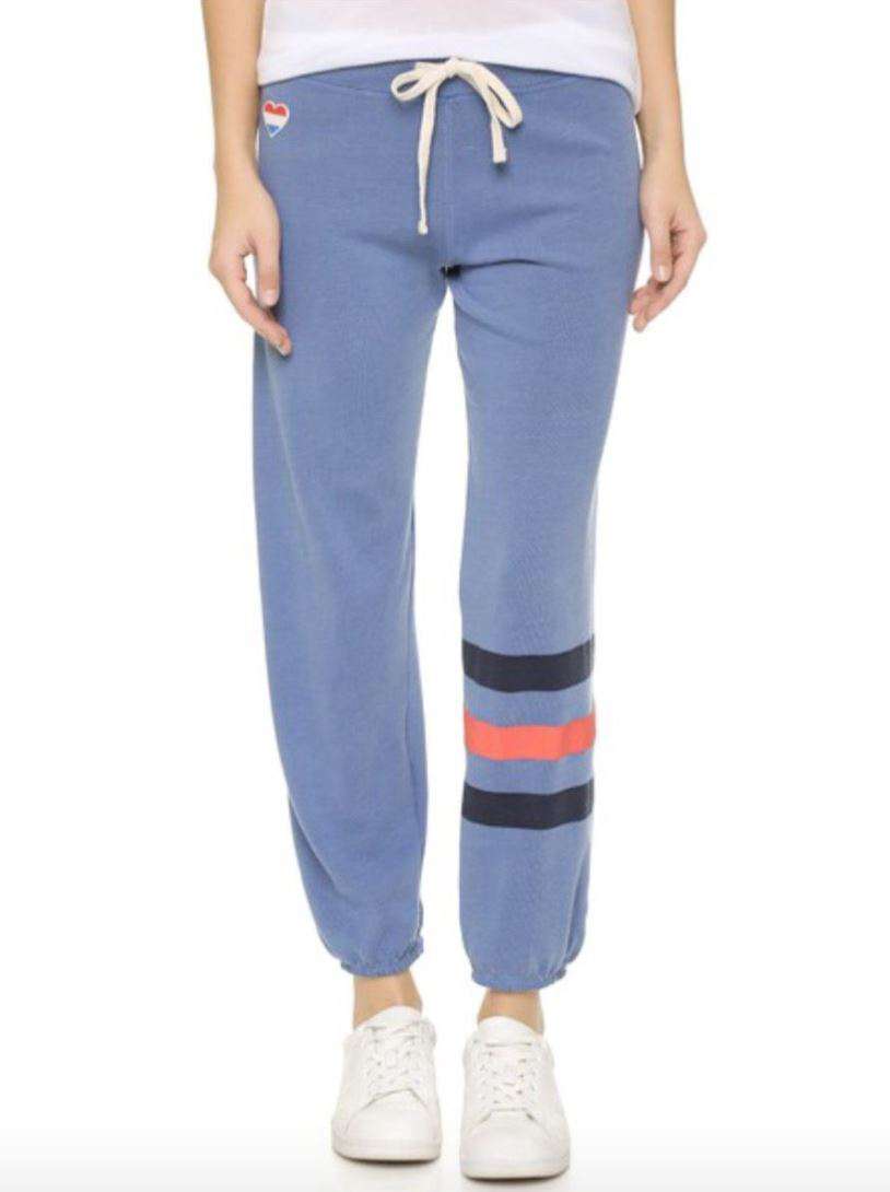 SUNDRY CLASSIC STRIPES SWEATPANTS 2 MEDIUM