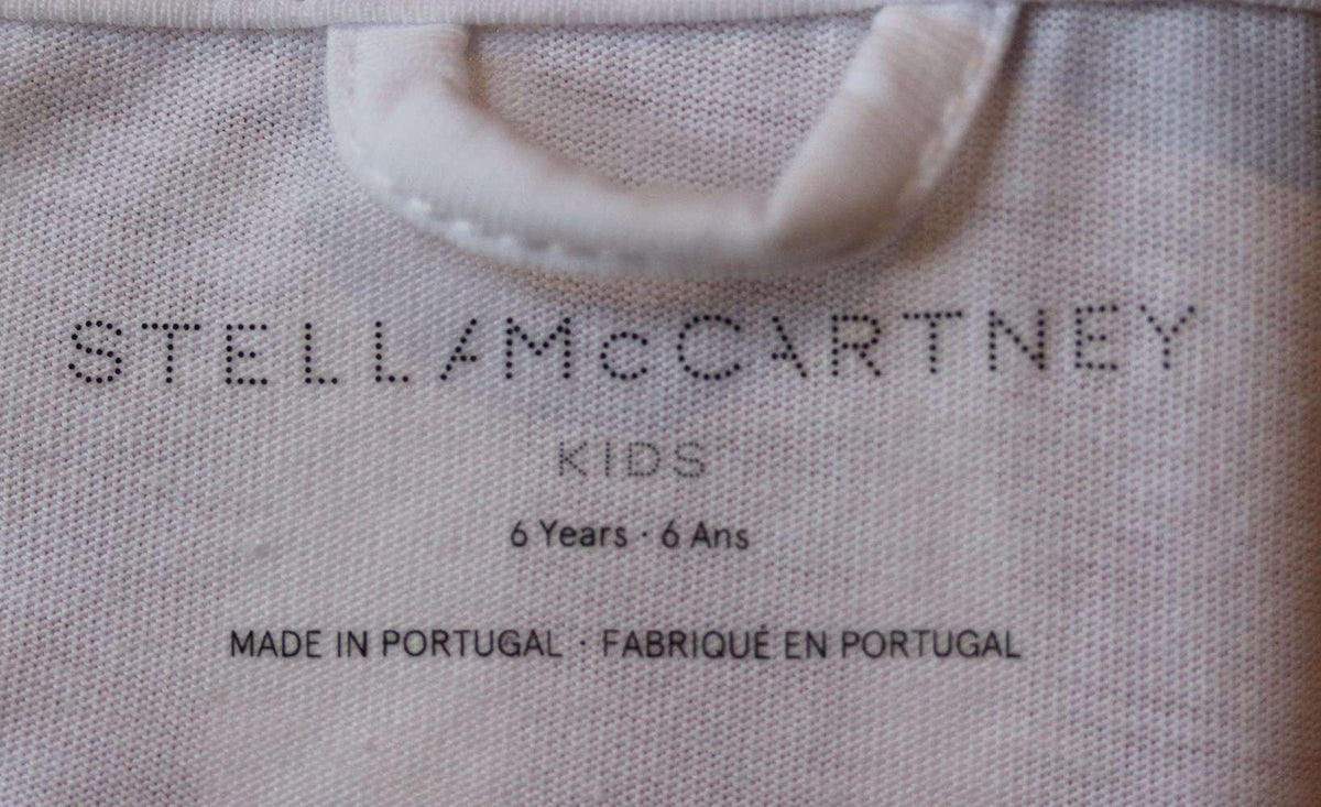 STELLA MCCARTNEY KIDS GIRLS COTTON T-SHIRT 6 YEARS