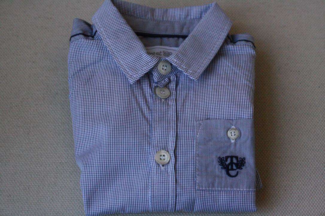 TARTINE ET CHOCOLAT BABY CHECKED SHIRT 6 MONTHS